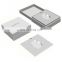 Custom Cardboard Cosmetic Packaging Plain White Boxes with Logo Square