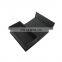 Luxury cardboard folding box magnetic closure with book shape black foldable packing