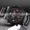 Skmei 1642 Stainless Steel Japan Movement Luxury Quartz Digital Analog Watch for Men