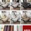American Style Living Room Furniture Leather Two Seat Sofas Handrail Functional Sofas