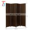 Woven Paper Rattan waterproof and portable folding room divider and screen