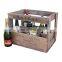 Vintage Style Wine Crate Box - 12 Bottle Wine Holder