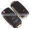 2 / 3 Buttons Flip Remote Car Smart Key Shell Case Cover Fob For VW Passat Polo Golf Touran Bora Ibiza Leon Octavia Fabia