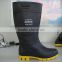 rain working boots of black