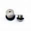 Premium Top Durability Brushed Stainless Steel Cylindrical Floor Mount Heavy Duty hidden Door Stop