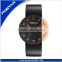 Unique Design Dial Fashion Wrist Watches with Genuine Leather Band