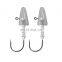 JOHNCOO 50pcs/pack Bullet Jig Hooks Mustad Big Fishing Jig Head 7g - 13g for Crankbait Lure Jigging Hook