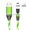 Hot selling 540 degree Rotation Wholesale 3 in 1 Connectors Magnetic Usb Cable Charging Cable For Smartphone