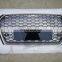 Grille Genuine Car Accessories U KISS ABS Front Car Grille For Audi A4 Change To RS4 ABS  Gloss Black Front Car Grille
