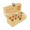 10 Divided Bamboo Tea Box Bamboo Storage Organizer Box with Lids