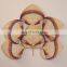 Hot Sale Colorful Handwoven Bamboo Fan Wall Hanging Custom Color High Quality Cheap Wholesale Vietnam Manufacturer