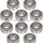 R4-2rs ball bearing 1 / 4 x 5 / 8 x 10/51inch C3 high speed double sealed and lubricated bearing