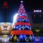 Custom Commercial 5m 6m 7m 10m 15m 20m Outdoor Giant Christmas Tree With Light Decoration For Shopping Mall Hotel