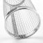 Wholesale Stainless Steel Bbq Rotisserie Basket Bbq Grilling Accessories Outdoor Camp Round Bbq Grill Basket