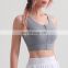 Tik Tok New Style Front Zipper Shockproof Sports Yoga Bra Sexy Strap Cross Back Gym Fitness Wear Women Outdoor Training Clothes
