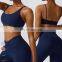 Wholesale High Quality Running Bra Custom Workout Wear Gym Fitness Yoga Top Women Shockproof Backless Strappy Sports Bra