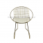 Metal Wire Chair with Round Backrest DC-W04