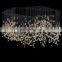 Custom Art Pendant Light Kitchen Decorative Glass Bubble Pendant Light Staircase Large Long Modern Luxury Led Crystal Chandelier