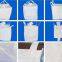 PP In FIBC Bitumen Bolsa Big Bag Loops Four Belts Side Seam HOT SALES Liner 100 Micron Big Bag 1500 Kg Packing 1 Ton bag