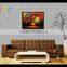 New arrival Artwork handmade modern knife flower oil painting on canvas hot sale