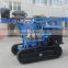HF130Y crawler mounted hydraulc screw piling rig for solar PV