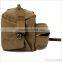leather canvas backpack hiking bag