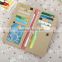 Stock wholesale multi-colors ultra-thin girls PU wallets and purses