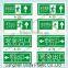 Plastic roda traffic signs with CE certificate