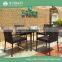 All Weather Chinese wholesale cheap rattan patio outdoor furniture hotel restaurant dining set