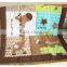 Giraffe 3pcs Newborn European Baby Bedding Set From Professional Manufacturer