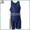 Durable flat lock stitching Compression Gear Wrestling Singlet