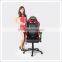 AKRACING New Fashionable Red Leather Swivel Reclining Ergonomic Executive Office Chair