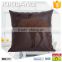 Reliable supplier new design christmas leather pillow covers