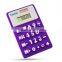 Calculator Gift Set / Silicone Solar Power Mini Calculator/ Logo Customized OEM Electronic Manufacturer