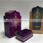 Paper warp wood perfume packing box