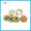 CMYK Printed Advertising Metal Tin Cork Coaster Set