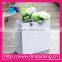 high end nice looking white paper with silver logo