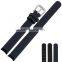 2015 hot fashion patent cowhide leather watch band 10mm leather watch strap
