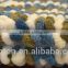 40*60cm 100% microfiber loop pile space dyed yarn with anti-slipping TPR baking chenille rugs