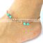 >SW16458 Hot selling Bohemian infinity Anklet Sandal jewelry/