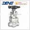 SS304 or SS316 Forged Flanged Gate Valve