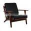 Hotel leisure furniture Replica Hans Wegner Wood GE290 Chair