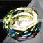 Promotional gift cheap color crystal ashtray