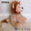 newest tan red orange mane lion plush toys animal