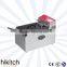 Red Stainless steel countertop electric cleaning deep vacuum fryer