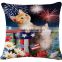 Carton cats cotton linen 3d digital printed cushion covers and pillow cases                        
                                                                                Supplier's Choice