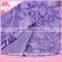 purple flower knitted fleece fabric for toy fabric