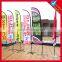 Wholesale weatherproof outdoor promation beach flag