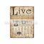 Best Quality Humanized Design Calendar Headstone Memorial Plaques Decorative Wall Hanging Art And Craft