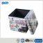 Faux Leather Foldable Storage Furniture Pouffe